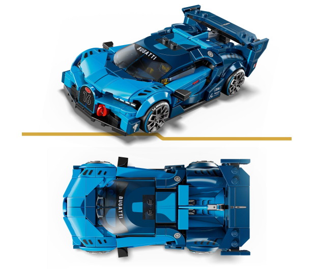 LEGO SPEED CHAMPIONS 77253 Hipersamochód sportowy bugatti vision - 1473588 - zdjęcie 7